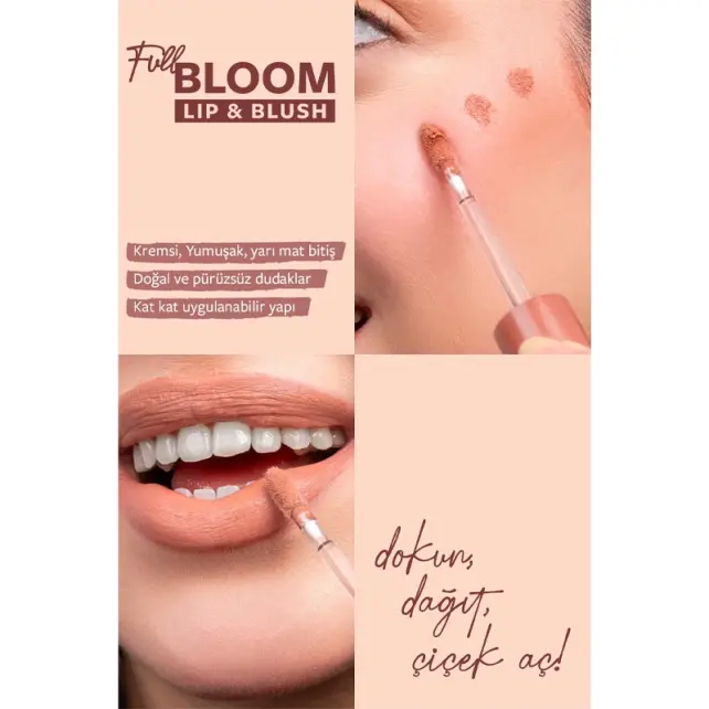 Pastel Full Bloom Lip Blush - Likit Ruj ve Allık No: 71 Vaniluxe - 2