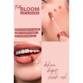Pastel Full Bloom Lip Blush - Likit Ruj ve Allık No: 77 Very Demure - 2