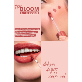 Pastel Full Bloom Lip Blush - Likit Ruj ve Allık No: 78 Sienna - 2
