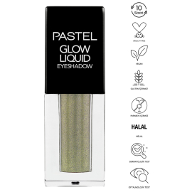 Pastel Glow Liquid Eyeshadow - Likit Göz Farı No: 224 Rainforest - 4