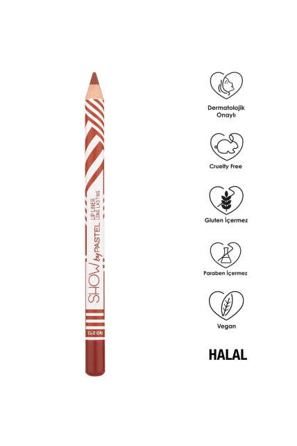 Pastel Long Lasting Lip Liner - Dudak Kalemi No: 213 - 3