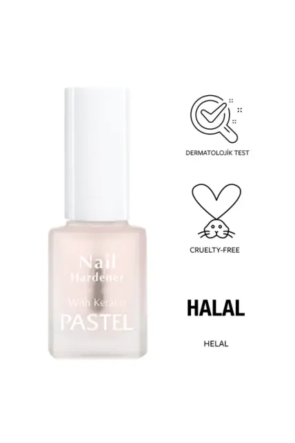 Pastel Nail Hardener With Keratin - Tırnak Bakım Jeli 13ml - 2