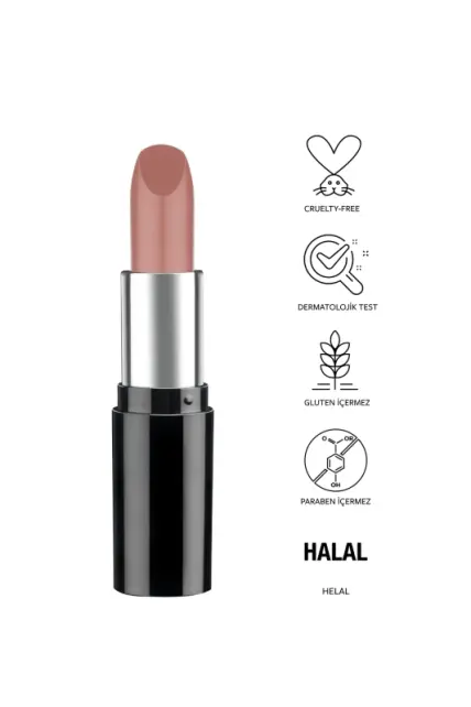 Pastel Nude Lipstick - Ruj No: 538 - 2