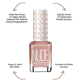 Pastel Nude Oje No: 106 Blush - 2