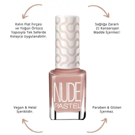 Pastel Nude Oje No: 106 Blush - 2