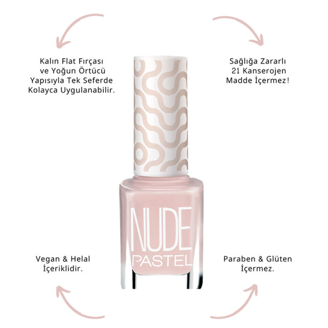 Pastel Nude Oje No: 751 Bride - 2