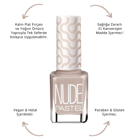 Pastel Nude Oje No: 755 Beige - 2