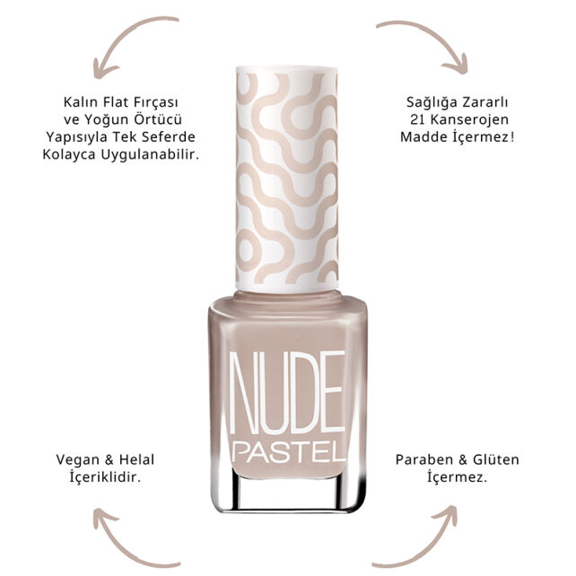 Pastel Nude Oje No: 755 Beige - 2