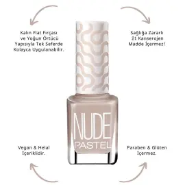 Pastel Nude Oje No: 755 Beige - 2