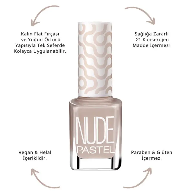 Pastel Nude Oje No: 755 Beige - 2