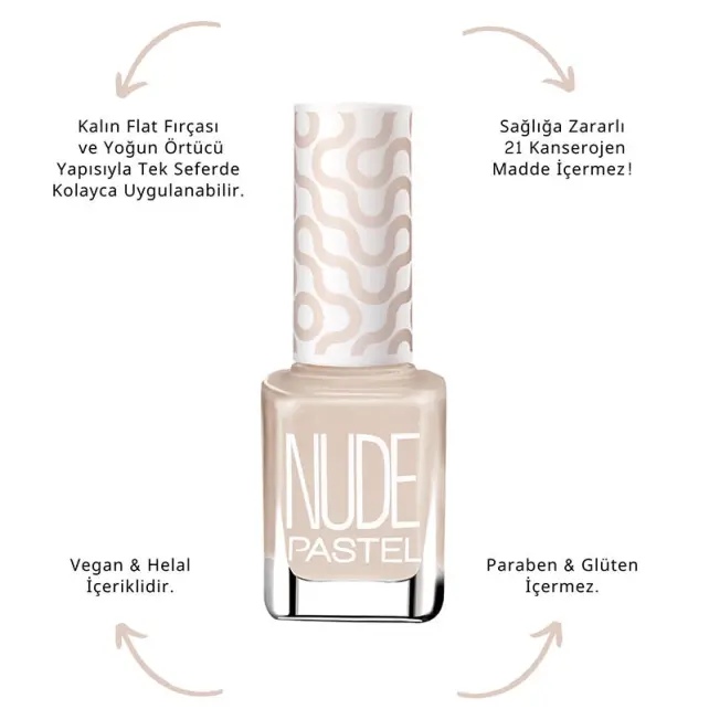 Pastel Nude Oje No: 763 Dust - 2