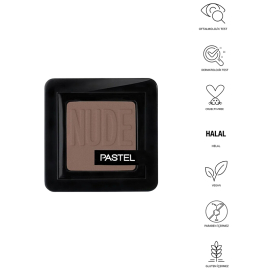 Pastel Nude Single Eyeshadow - Göz Farı No: 76 Dark Taupe - 2
