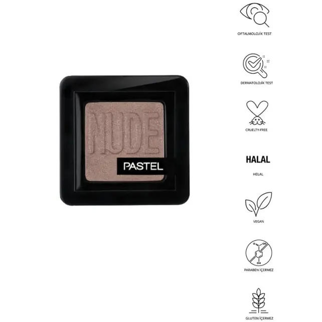 Pastel Nude Single Eyeshadow - Göz Farı No: 81 Bronze - 2