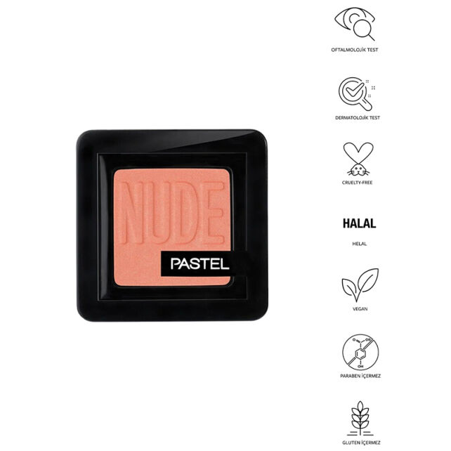 Pastel Nude Single Eyeshadow - Göz Farı No: 85 Peach - 2