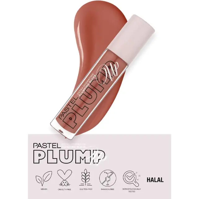 Pastel Plump Up Extra Hydrating Gloss - Dudak Parlatıcı No: 205 Just Natur - 3
