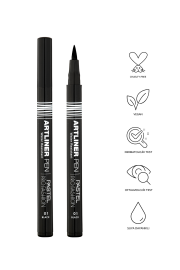 Pastel Profashion Artliner Pen - Kalem Eyeliner No: 01 Black - 3
