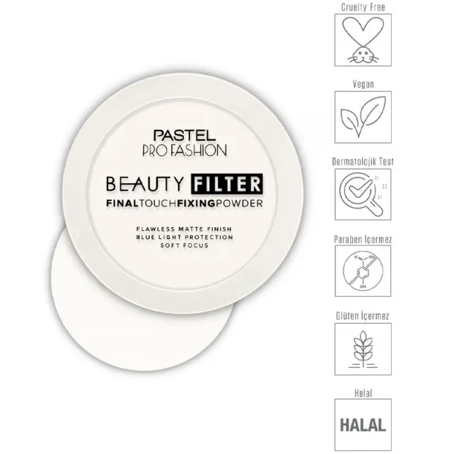 Pastel Profashion Beauty Filter - Transparan Pudra No: 00 - 3