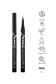 Pastel Profashion Black Styler Waterproof - Kalem Eyeliner No: 10 Black - 3
