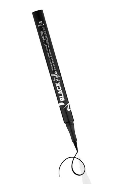 Pastel Profashion Black Styler Waterproof - Kalem Eyeliner No:10 Black - 2
