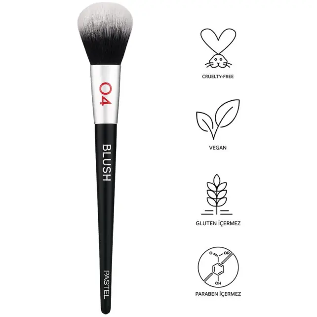 Pastel Profashion Blush Brush - Allık Fırçası No: 04 - 2
