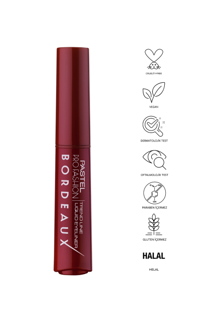 Pastel Profashion Bordeaux - Likit Eyeliner Bordo - 3