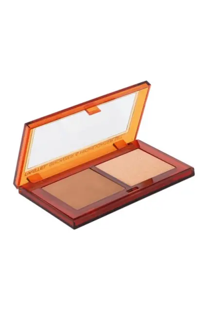 Pastel Profashion Bronzer & Highlighter - Bronzer ve Aydınlatıcı Set No: 01 Natural Bronze & Soft Glow - 2