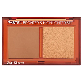 Pastel Profashion Bronzer & Highlighter - Bronzer ve Aydınlatıcı Set No: 02 Tan Bronze & Heat Glow - Pastel