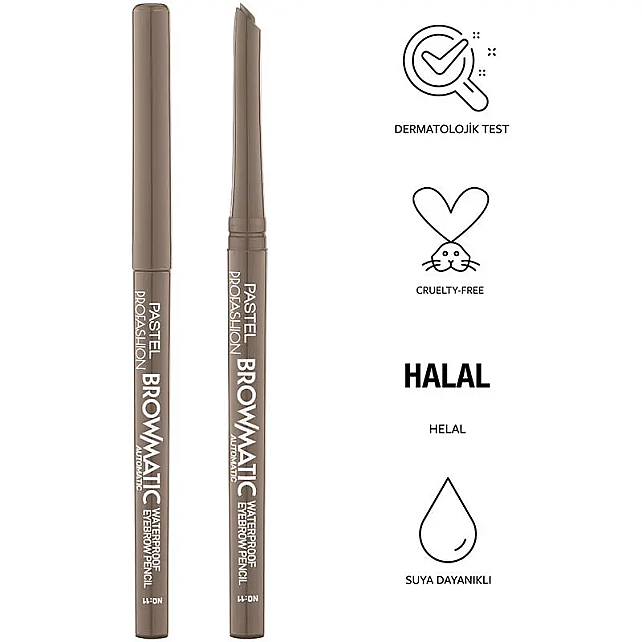 Pastel Profashion Browmatic Auto Waterproof - Kaş Kalemi No: 11 - 3