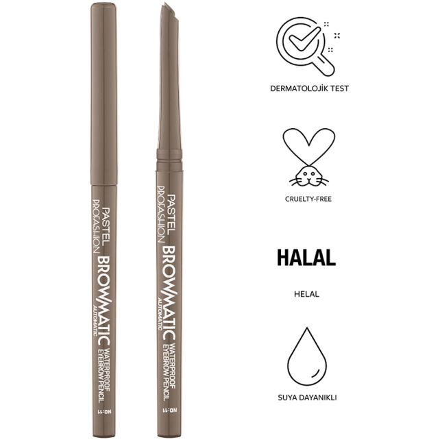 Pastel Profashion Browmatic Auto Waterproof - Kaş Kalemi No: 11 - 3