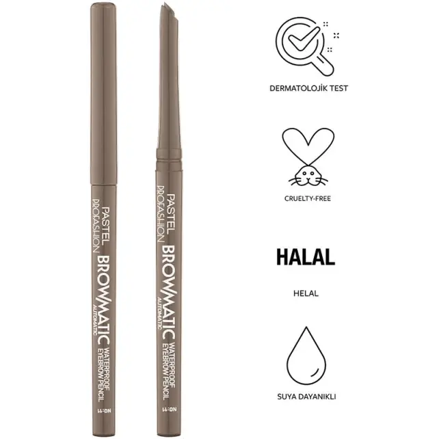 Pastel Profashion Browmatic Auto Waterproof - Kaş Kalemi No: 11 - 3