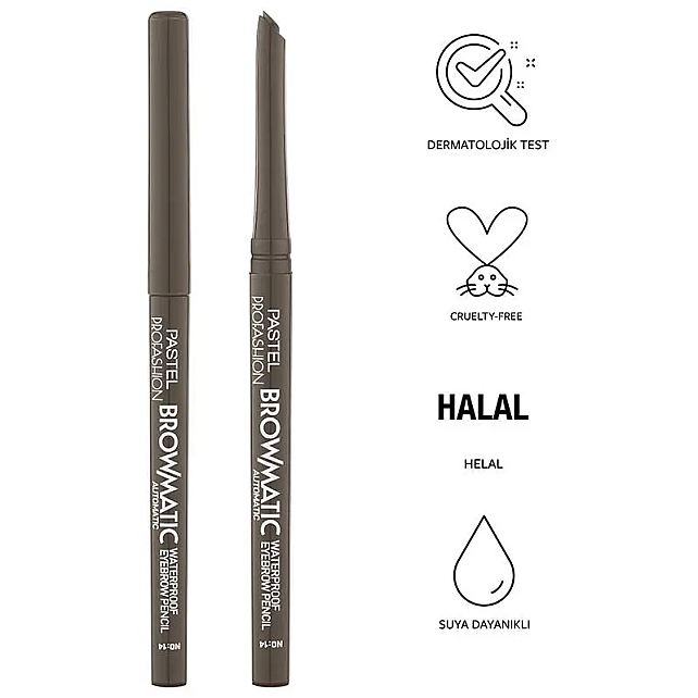 Pastel Profashion Browmatic Auto Waterproof - Kaş Kalemi No: 14 - 3