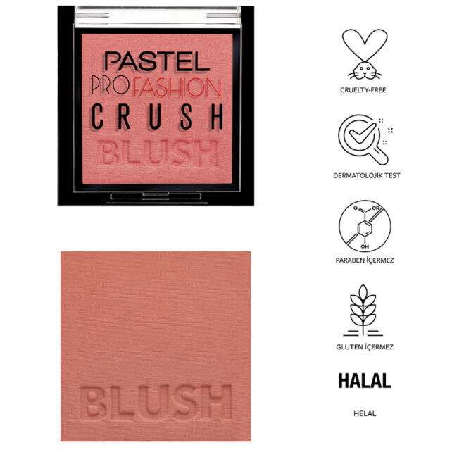 Pastel Profashion Crush Blush - Allık No: 301 - 2