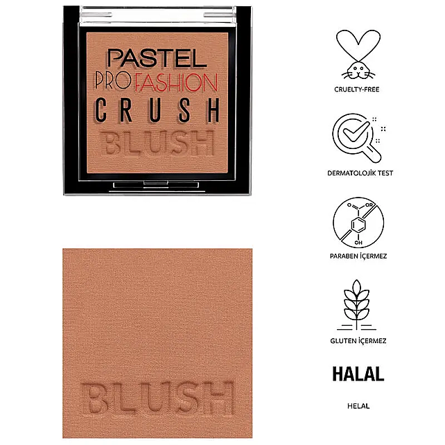 Pastel Profashion Crush Blush - Allık No: 307 - 2