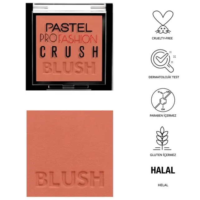 Pastel Profashion Crush Blush - Allık No: 309 - 2