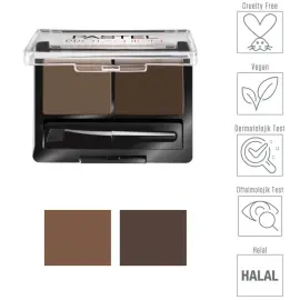 Pastel Profashion Eyebrow Duo - Kaş Farı No: 03 Dark - 3