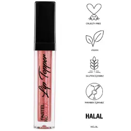 Pastel Profashion Lip Topper - Dudak Parlatıcı No: 306 Sparkling - 3