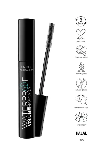 Pastel Profashion Volumee Waterproof - Suya Dayanıklı Maskara - 3
