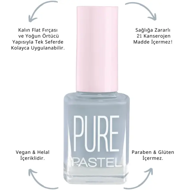 Pastel Pure Oje: 610 - 2