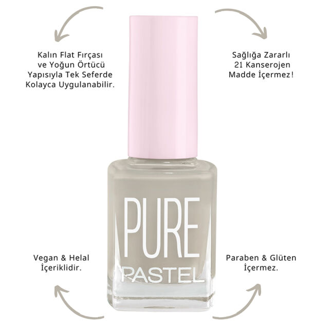 Pastel Pure Oje No: 608 - 2