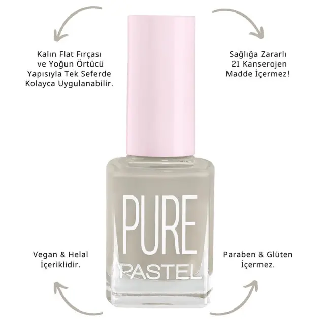 Pastel Pure Oje No: 608 - 2