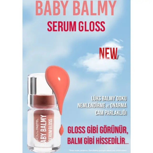 Pastel Show By Baby Balmy Serum Gloss - Dudak Parlatıcısı No: 32 Dune - 3