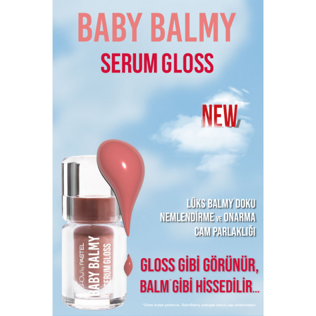 Pastel Show By Baby Balmy Serum Gloss - Dudak Parlatıcısı No: 33 Gaslight - 3