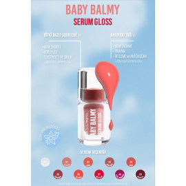 Pastel Show By Baby Balmy Serum Gloss - Dudak Parlatıcısı No: 34 Vibe - 4