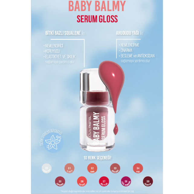 Pastel Show By Baby Balmy Serum Gloss - Dudak Parlatıcısı No: 35 Euphoria - 4