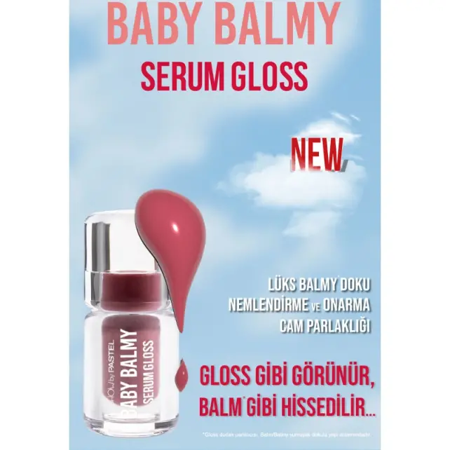 Pastel Show By Baby Balmy Serum Gloss - Dudak Parlatıcısı No: 35 Euphoria - 3