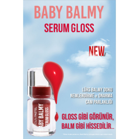 Pastel Show By Baby Balmy Serum Gloss - Dudak Parlatıcısı No: 37 Red Flag - 3