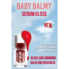 Pastel Show By Baby Balmy Serum Gloss - Dudak Parlatıcısı No: 37 Red Flag - 3