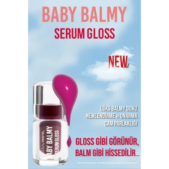 Pastel Show By Baby Balmy Serum Gloss - Dudak Parlatıcısı No: 38 Lovebombing - 3