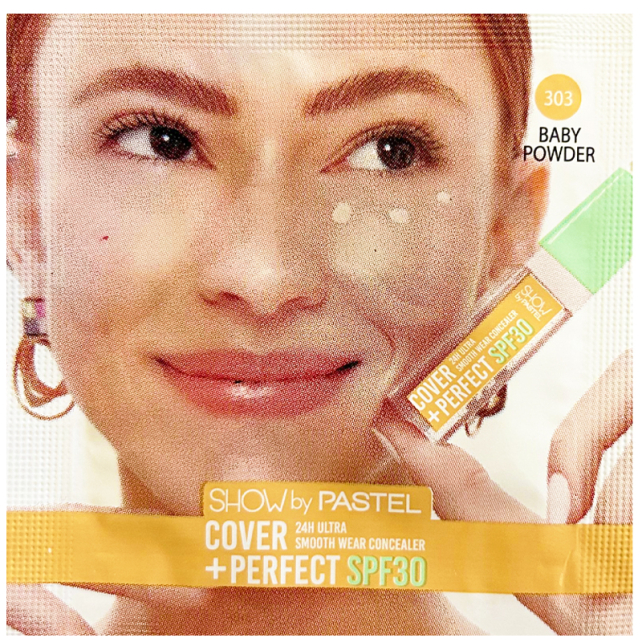 Pastel Show By Cover+Perfect Concealar SPF30 - Kapatıcı No: 303 Baby Powder 1ml - 1