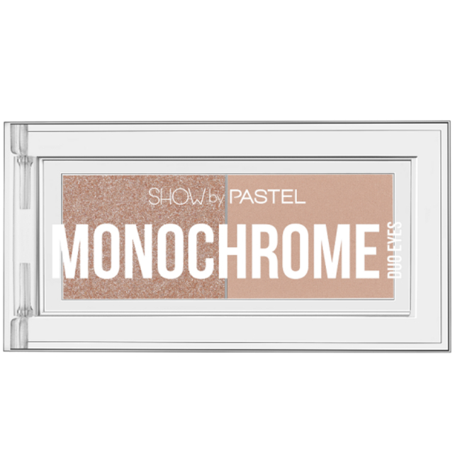 Pastel Show By Monochrome Eyeshadow Duo - Far Paleti No: 21 Natural Beauty 2'li - 1